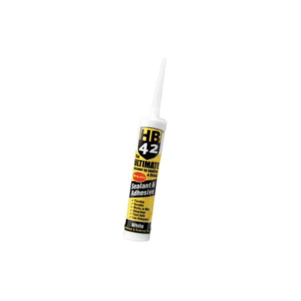HB42 Ultimate Sealant Adhesive White | Buy now at MWPHS.co.uk