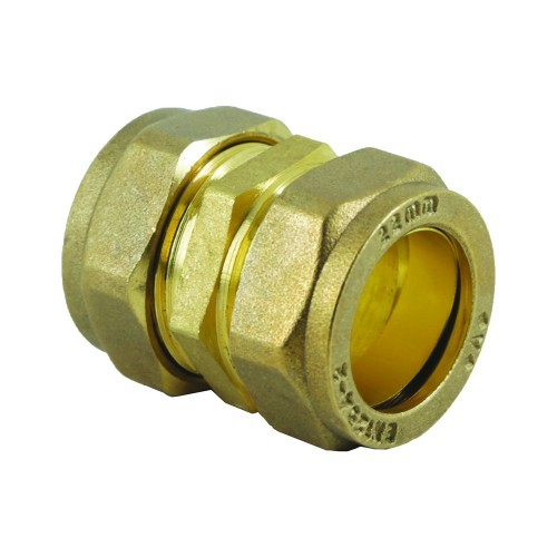 8mm Compression Straight Coupler