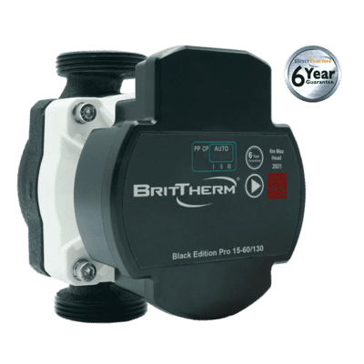 BritTherm™ Black Edition Pro 15-60/130 Compact Heating Circulator | © MWPHS.co.uk