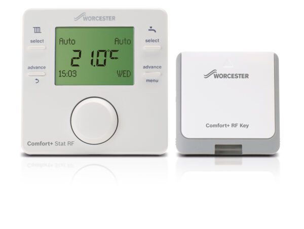 Worcester Comfort+ I RF Wireless Room Thermostat (7738112323)