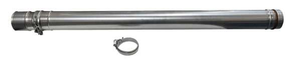 EOGB Sapphire Plume 1000-2000mm Adjustable Extension Pipe (Stainless Steel)