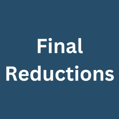 Final Reductions