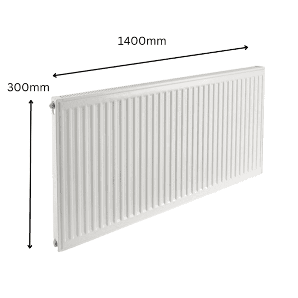 Prorad Single Convector 300mm x 1400mm Radiator