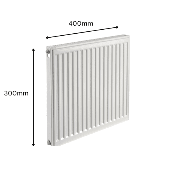 Prorad Single Convector 300mm x 400mm Radiator